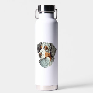 Australian shepherd Dog   Water Bottle