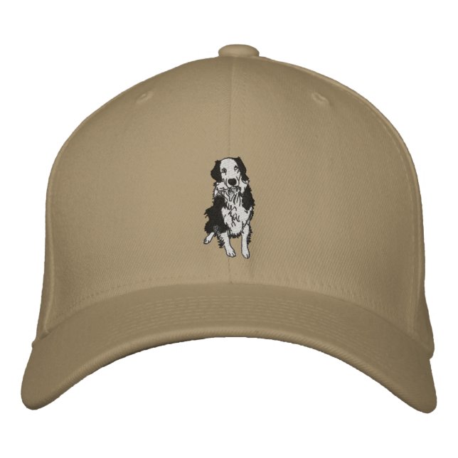 Australian Shepherd Embroidered Hat (Front)