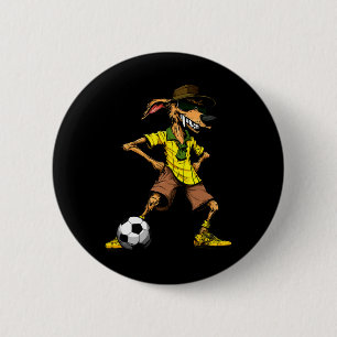 Australian Shepherd Football 6 Cm Round Badge