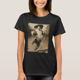 Australian Shepherd Funny Dog Silly Cowboy T-Shirt