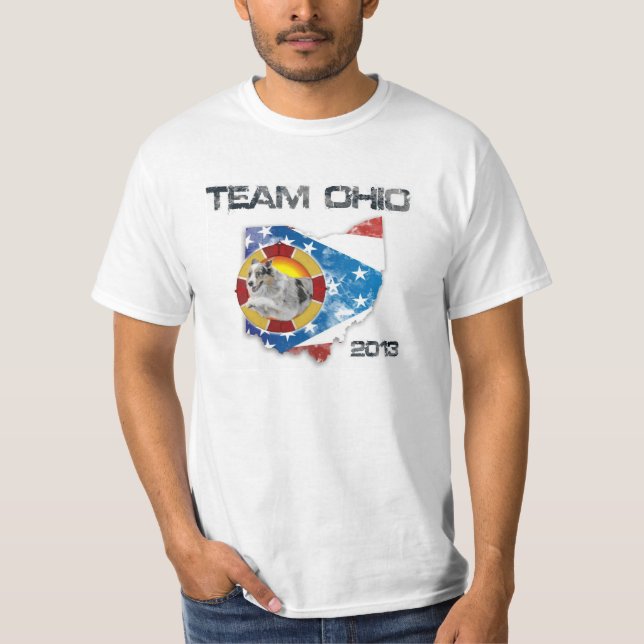 Australian Shepherd "Gibbs" T-shirt (Front)