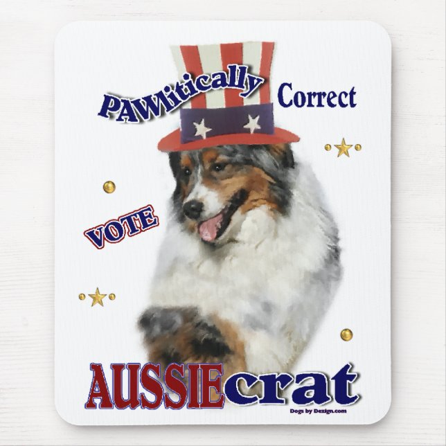 Australian Shepherd Gifts Mouse Mat (Front)