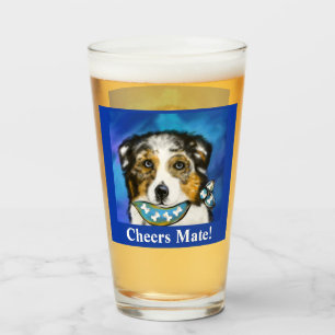 AUSTRALIAN SHEPHERD GLASS