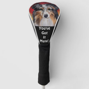 AUSTRALIAN SHEPHERD   GOLF HEAD COVER