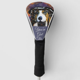 AUSTRALIAN SHEPHERD  GOLF HEAD COVER
