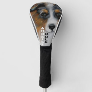 AUSTRALIAN SHEPHERD GOLF HEAD COVER
