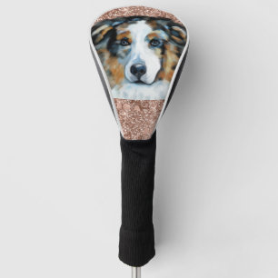 AUSTRALIAN SHEPHERD  GOLF HEAD COVER