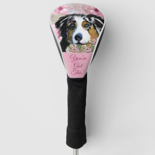 AUSTRALIAN SHEPHERD GOLF HEAD COVER