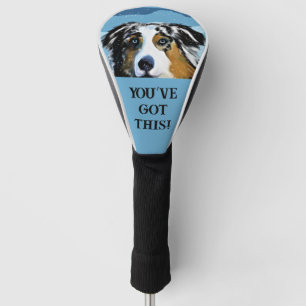 Australian Shepherd  Golf Head Cover