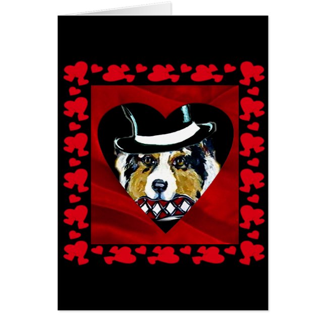 Australian Shepherd Hearts (Front)
