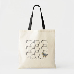 Australian Shepherd Herding Sheep Bag