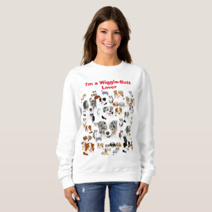 Australian Shepherd "I'ma Wiggle-butt Lover" Sweatshirt