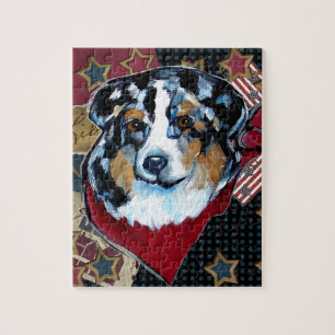AUSTRALIAN SHEPHERD JIGSAW PUZZLE