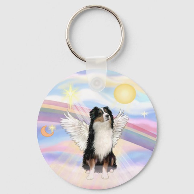 Australian Shepherd Key Ring (Front)