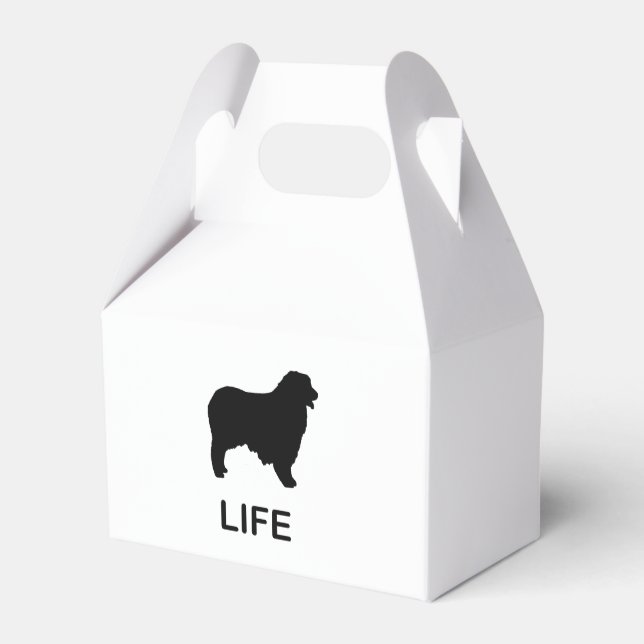 australian shepherd life favour box (Back Side)