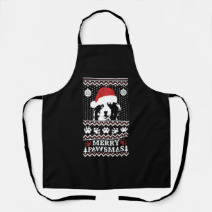 Australian Shepherd Lovers Christmas Shirt Apron