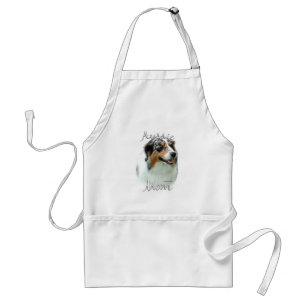 Australian Shepherd Mom 2 Standard Apron