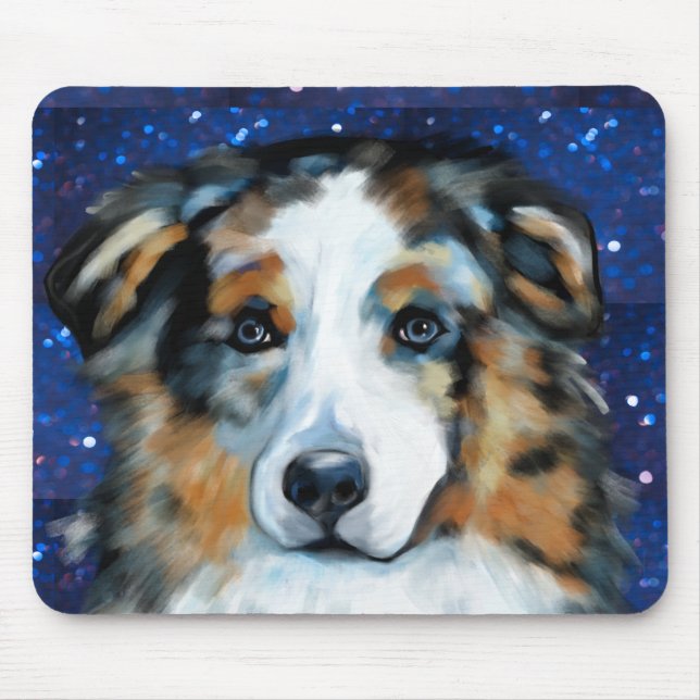 AUSTRALIAN SHEPHERD  MOUSE MAT (Front)