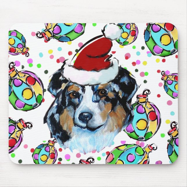 AUSTRALIAN SHEPHERD MOUSE MAT (Front)
