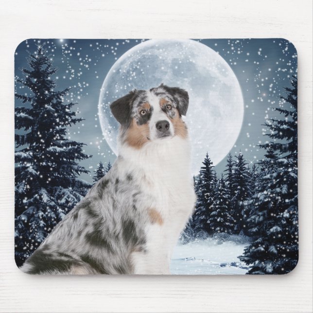 Australian Shepherd Mousepad (Front)