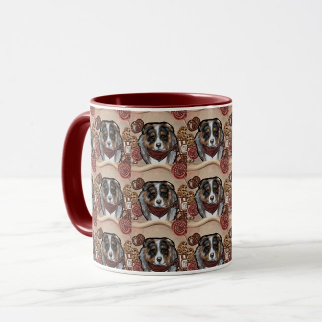  AUSTRALIAN SHEPHERD MUG (Front Left)