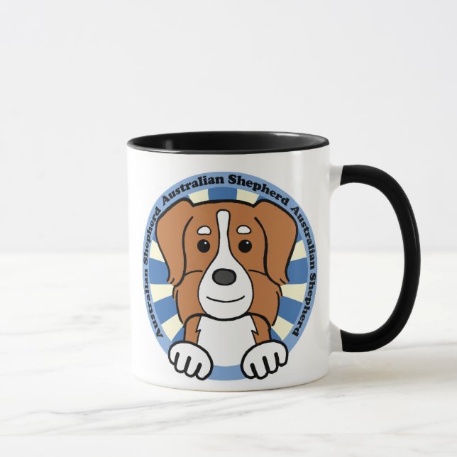 Australian Shepherd Mug (Right)