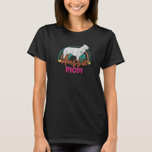 Australian Shepherd Mum Aussie Shepherd dog T-Shirt