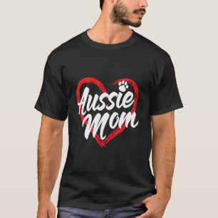 Australian Shepherd Mum Funny Dog Lover Aussie Pup T-Shirt