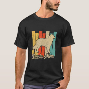 Australian Shepherd Mum Vintage Aussie Dog Mama Mo T-Shirt