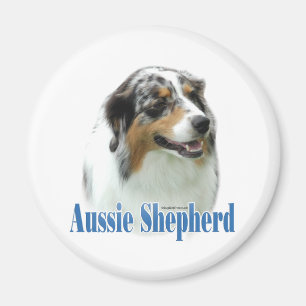 Australian Shepherd Name - Customised Magnet