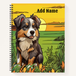 Australian Shepherd Notebook