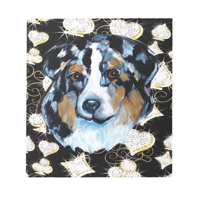 AUSTRALIAN SHEPHERD NOTEPAD (Front)