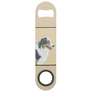 Australian Shepherd Painting - Original Dog Art