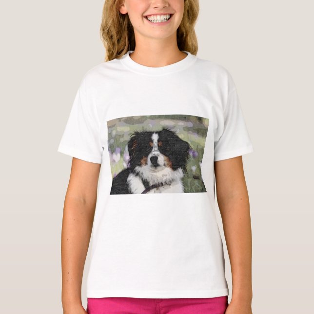 Australian shepherd, Pet, Dog T-Shirt (Front)
