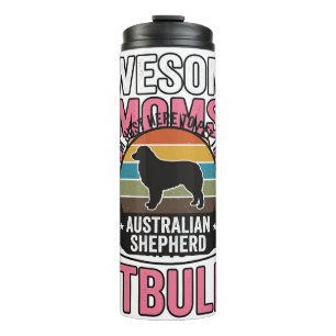 Australian Shepherd Pet Lover Vintage Dog Shirt De Thermal Tumbler