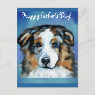 Australian Shepherd Postcard