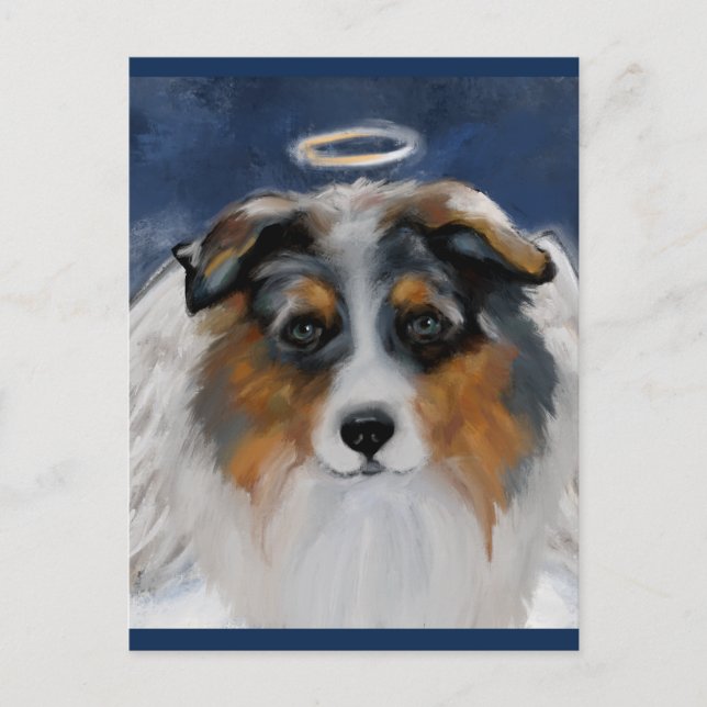 Australian Shepherd Postcard (Front)