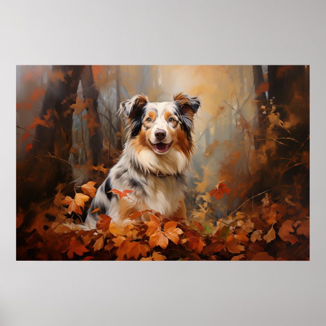 Australian Shepherd Poster (Front)