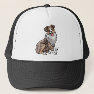 Australian Shepherd - Red Merle Trucker Hat