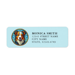 Australian Shepherd Return Address Labels