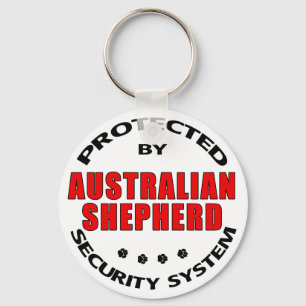 Australian Shepherd Security Key Ring