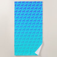 Australian Shepherd Silhouettes Pattern