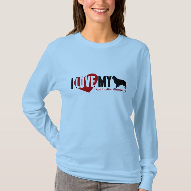 Australian Shepherd T-Shirt (Front)