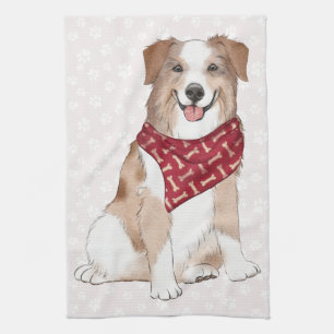Australian Shepherd Tea Towel