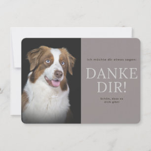 Australian Shepherd Thank You Card
