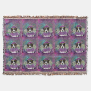 AUSTRALIAN SHEPHERD THROW BLANKET