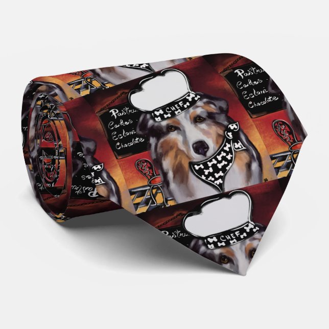 AUSTRALIAN SHEPHERD      TIE (Rolled)