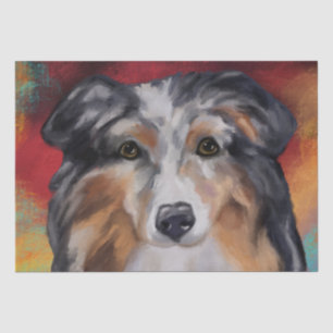 AUSTRALIAN SHEPHERD TISSUE PAPER
