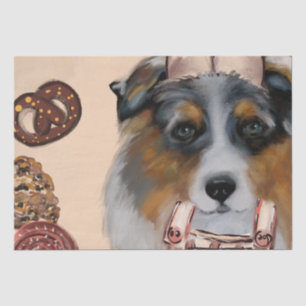 AUSTRALIAN SHEPHERD TISSUE PAPER