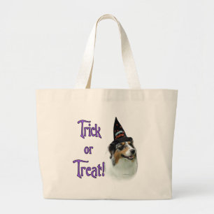 Australian Shepherd Trick Large Tote Bag